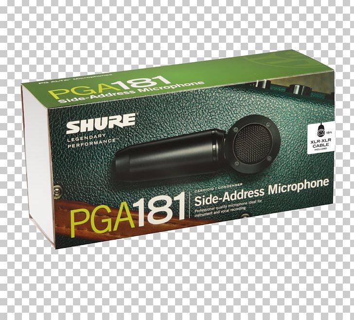 Microphone XLR Connector Shure PGA181-XLR Condensatormicrofoon PNG, Clipart, Audio, Capacitor, Cardioid, Condensatormicrofoon, Hardware Free PNG Download