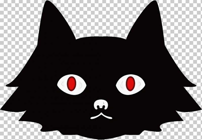 Black Cat Halloween Cat PNG, Clipart, Black, Black Cat, Cartoon, Cat, Eye Free PNG Download