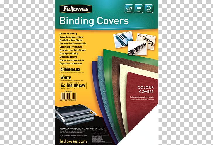 Bookbinding Standard Paper Size Office Supplies Fellowes Brands PNG, Clipart, Bookbinder, Bookbinding, Book Cover, Brand, Fellowes Brands Free PNG Download