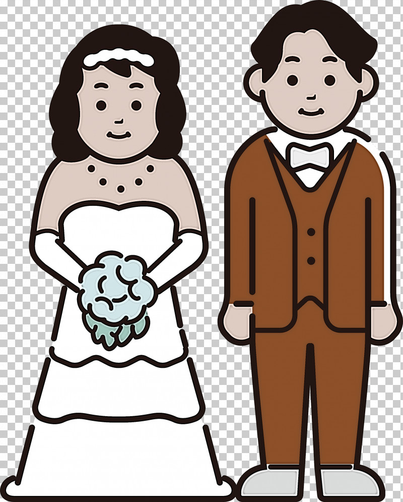 Wedding Bride PNG, Clipart, Behavior, Bride, Cartoon, Happiness, Human Free PNG Download