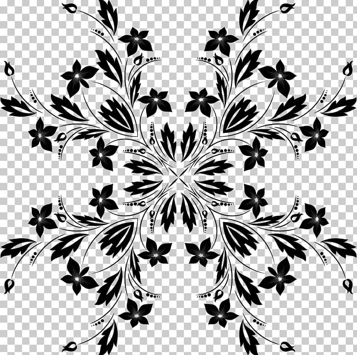 Floral Design Flower PNG, Clipart, Art, Black, Black And White, Branch, Computer Icons Free PNG Download