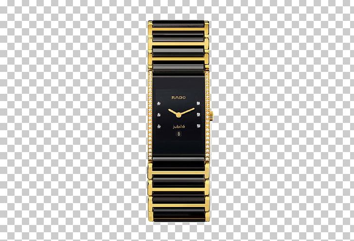 Rado Watch Ceramic Gold Diamond PNG, Clipart, Accessories, Bracelet, Brand, Ceramics, Chronograph Free PNG Download