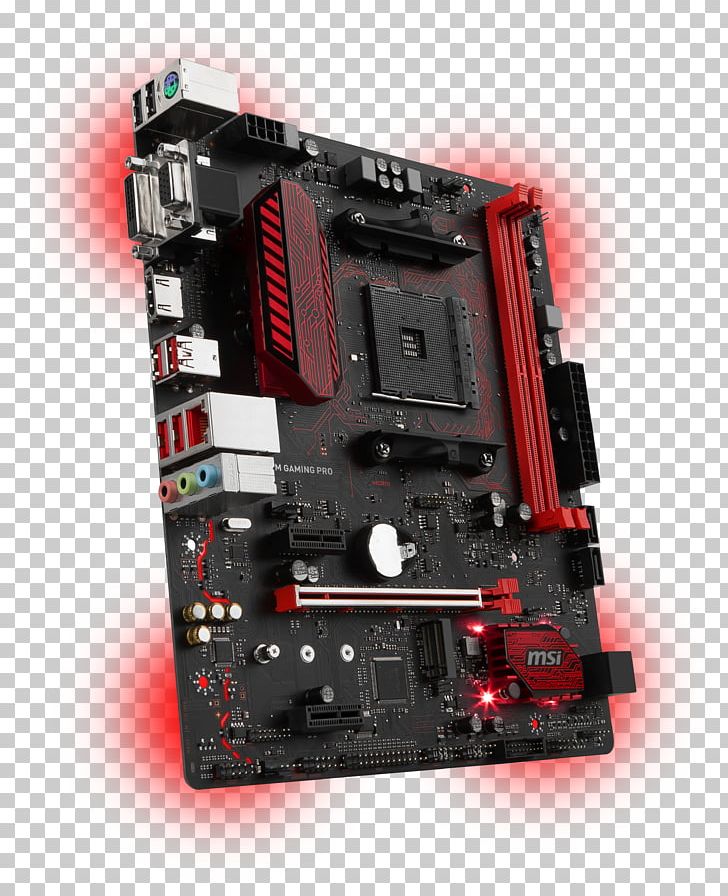 Socket AM4 MSI B350M GAMING PRO MicroATX Ryzen PNG, Clipart, Athlon, Atx, Chipset, Computer, Computer Component Free PNG Download