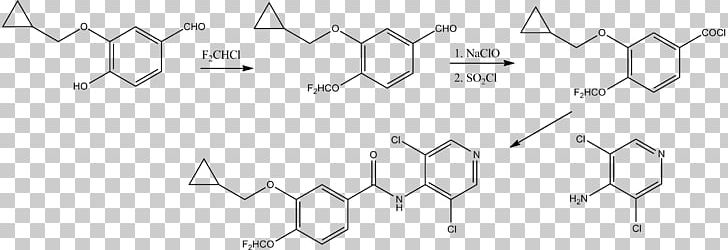 Organic Compound Small Molecule Roflumilast Composto Molecular PNG, Clipart, Angle, Area, Aromatic Hydrocarbon, Aromaticity, Auto Part Free PNG Download