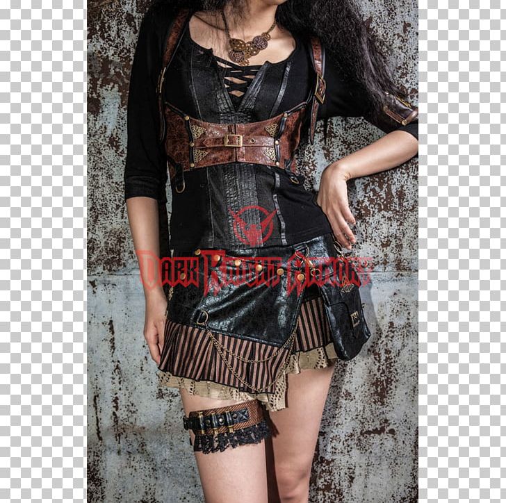 Steampunk Fashion Clothing Costume Skirt PNG, Clipart, Artificial Leather, Belt, Clothing, Clothing Accessories, Corset Free PNG Download