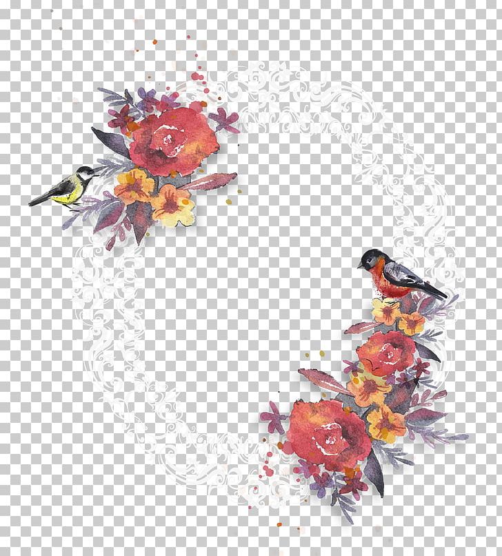 Wedding Invitation Flower Watercolor Painting PNG, Clipart, Color, Decoration, Encapsulated Postscript, Euclidean Vector, Floral Design Free PNG Download