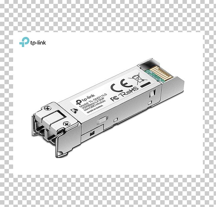 Small Form-factor Pluggable Transceiver Gigabit Interface Converter TP-Link Gigabit Ethernet Fiber Media Converter PNG, Clipart, 10 Gigabit Ethernet, Computer Network, Electronic Device, Gigabit Interface Converter, Hardware Free PNG Download