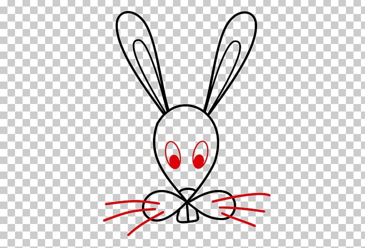 Domestic Rabbit Drawing Paper Geometric Shape Geometry PNG, Clipart, Area, Artwork, Black And White, Cartoon, Domestic Rabbit Free PNG Download