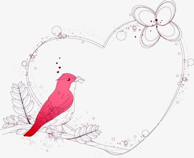 Messenger Red Birds PNG, Clipart, Bird, Birds Clipart, Birds Clipart, Heart, Letter Free PNG Download