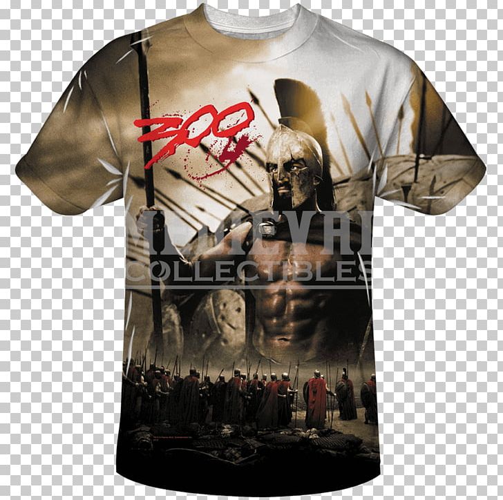 T-shirt Spartan Army Leonidas I PNG, Clipart, 300, 300 Spartans, Brand, Butcher Shop, Clothing Free PNG Download