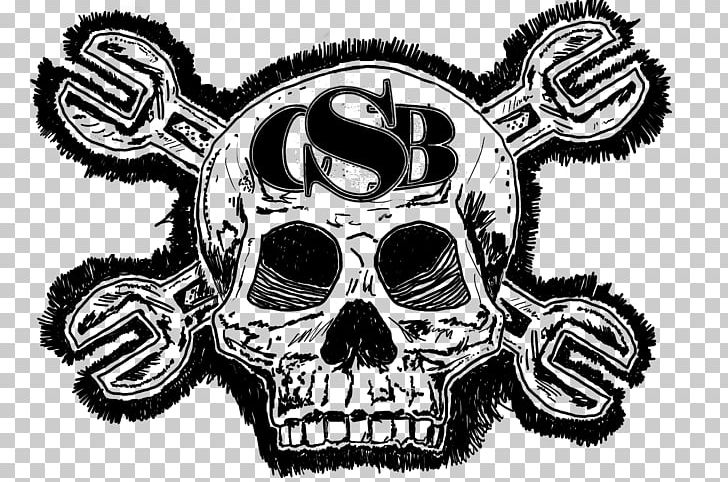 Logo Skull White Font PNG, Clipart, Black And White, Bone, Fantasy, Logo, Monochrome Free PNG Download