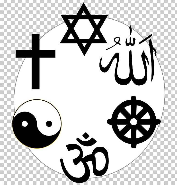 World Religious Symbol Religion Culture PNG, Clipart, Area, Black And White, Christianity And Islam, Circle, Concept Free PNG Download