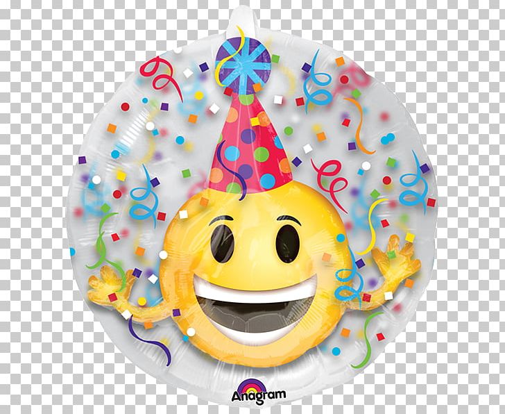 Balloon Party Hat Birthday Emoticon PNG, Clipart, Baby Toys, Balloon, Birthday, Confetti, Emoji Free PNG Download
