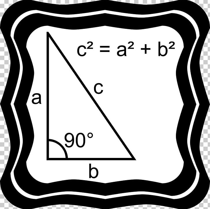 Pythagorean Theorem PNG, Clipart, Animal, Area, Badge, Black, Black And White Free PNG Download