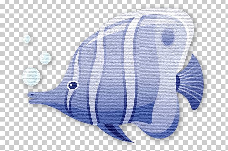 blue kissing fish clipart