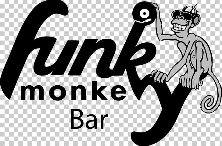 Funky Monkey Bar Cocktail Ko Lanta District Happy Hour PNG, Clipart, Art, Bar, Black, Black And White, Brand Free PNG Download