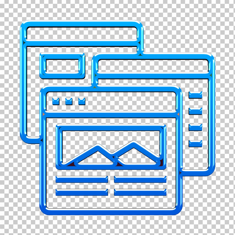 Browser Icon Seo And Web Icon Type Of Website Icon PNG, Clipart, Browser Icon, Electric Blue, Line, Rectangle, Seo And Web Icon Free PNG Download