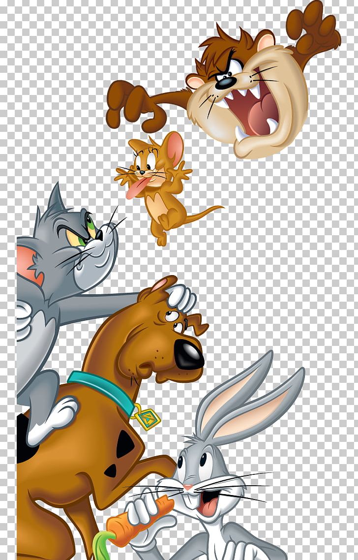 Bugs Bunny Kids' WB Tom And Jerry Scooby-Doo Looney Tunes PNG, Clipart, Carnivoran, Cartoon, Cartoon Network, Cat Like Mammal, Computer Wallpaper Free PNG Download
