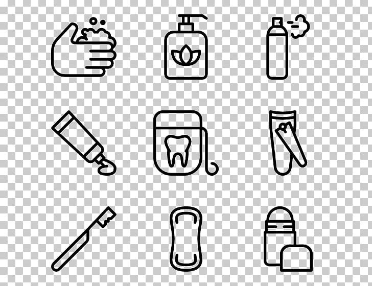 Computer Icons Hygiene PNG, Clipart, Angle, Bathroom, Black, Black And White, Brand Free PNG Download