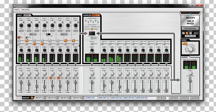 Microphone Zoom UAC-8 Sound Cards & Audio Adapters Audio Mixers PNG, Clipart, Audio, Audio Converter, Audio Mixers, Electronic Device, Electronics Free PNG Download