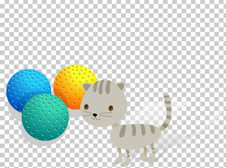 Cat Toy Illustration PNG, Clipart, Animal, Animals, Ball, Balls, Ball Vector Free PNG Download