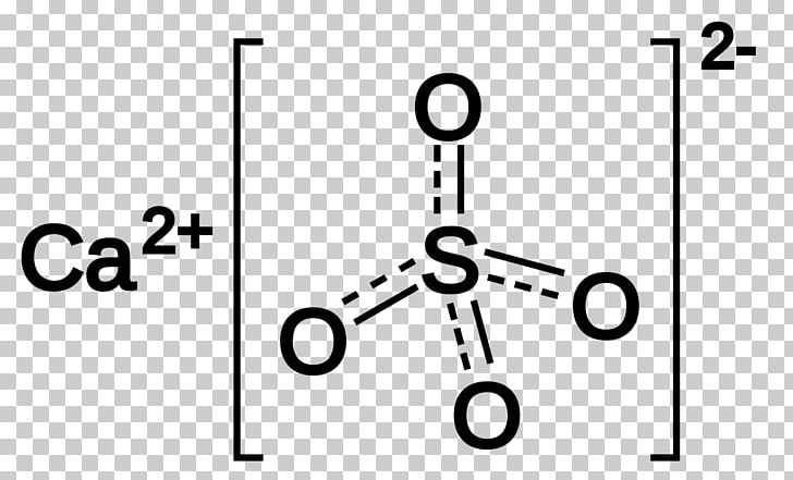 Calcium Sulfate Copper(II) Sulfate Structure PNG, Clipart, Angle, Black, Black And White, Calcium, Calcium Carbonate Free PNG Download