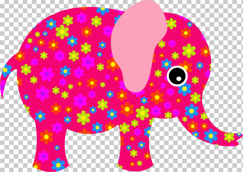 Indian Elephant PNG, Clipart, African Elephant, Animal Figure, Elephant, Indian Elephant, Magenta Free PNG Download