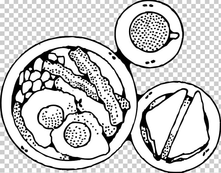 Full Breakfast Pancake Bacon PNG, Clipart, Area, Bacon, Bacon And Eggs, Ball, Black And White Free PNG Download
