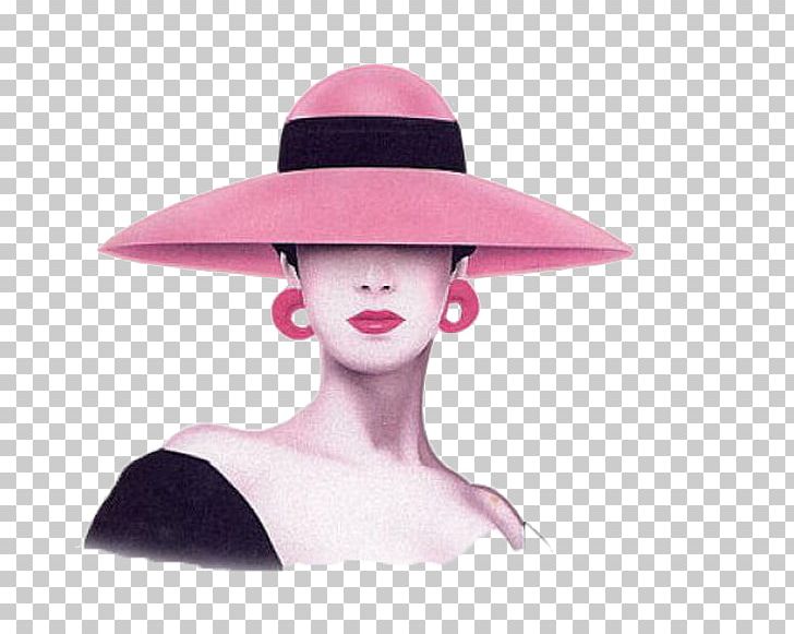 Drawing Painting Decoupage Hat Illustration PNG, Clipart, Art, Beautiful Girl, Beauty, Beauty Salon, Cartoon Free PNG Download
