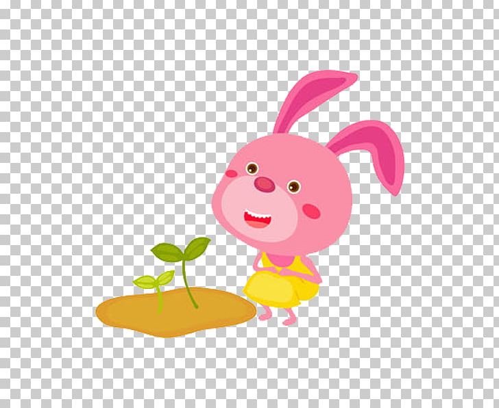 Easter Bunny Hare Cartoon Illustration PNG, Clipart, Animal, Animals, Art, Cartoon, Computer Free PNG Download