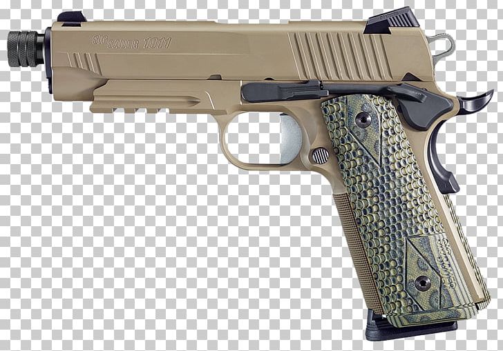 M1911 Pistol SIG Sauer 1911 Firearm .45 ACP Semi-automatic Pistol PNG, Clipart,  Free PNG Download
