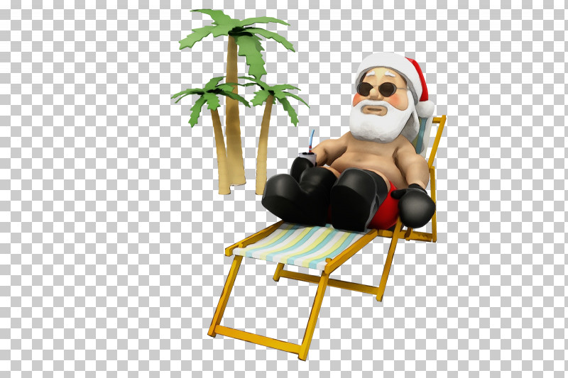 Santa Claus PNG, Clipart, Chair, Furniture, Paint, Santa Claus, Sitting Free PNG Download