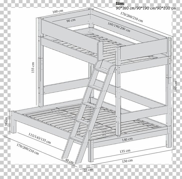 Bunk Bed Furniture Centimeter PNG, Clipart,  Free PNG Download