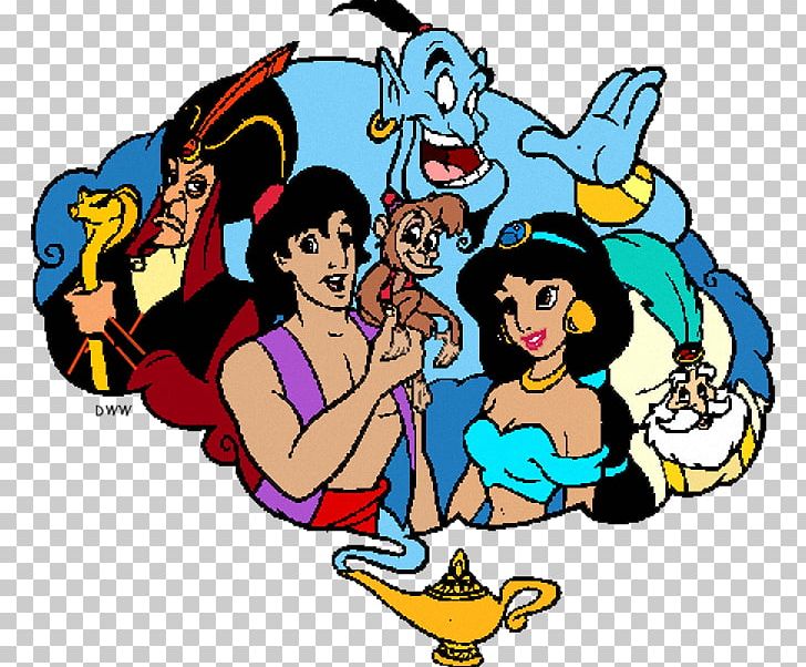 Disney Aladdin Genie, Genie Jafar Princess Jasmine Aladdin, Genie s,  vertebrate, princess Jasmine, carto…
