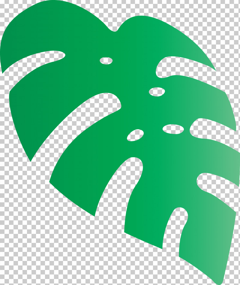 Monstera Tropical Leaf PNG, Clipart, Green, Headgear, Leaf, Line, Logo Free PNG Download