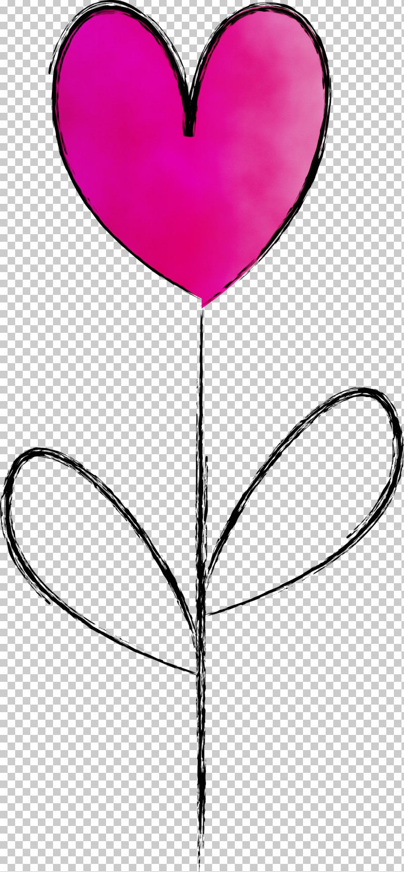 Pink Line Heart Balloon Magenta PNG, Clipart, Balloon, Happy Valentines Day, Heart, Line, Magenta Free PNG Download