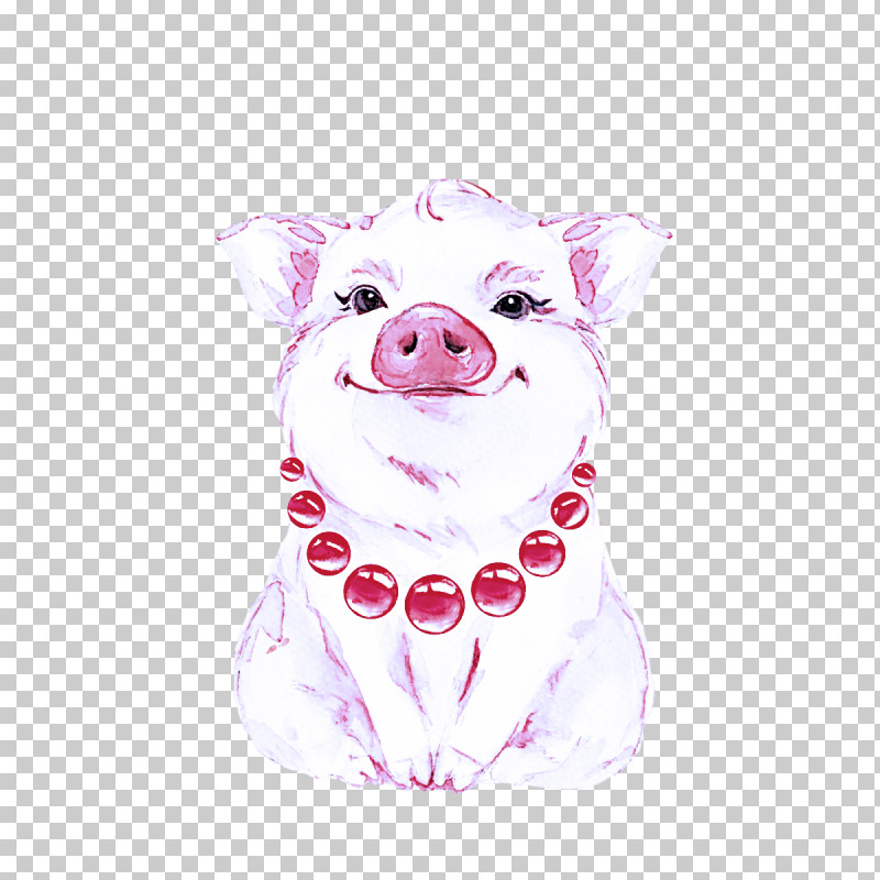 Pink Suidae Snout Livestock PNG, Clipart, Livestock, Pink, Snout, Suidae, Watercolor Pig Free PNG Download