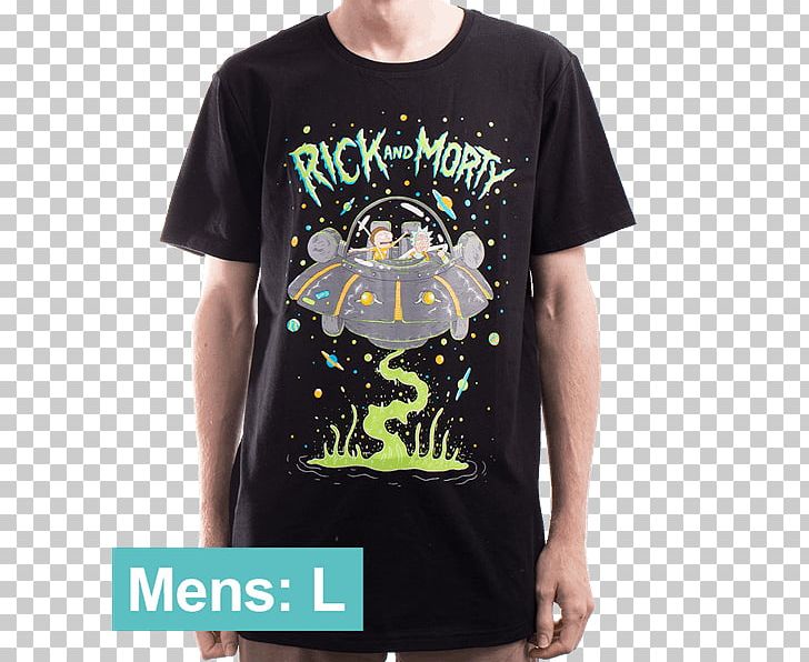 T-shirt Rick Sanchez Morty Smith Sleeve PNG, Clipart, Active Shirt, Black, Brand, Clothing, Clothing Sizes Free PNG Download