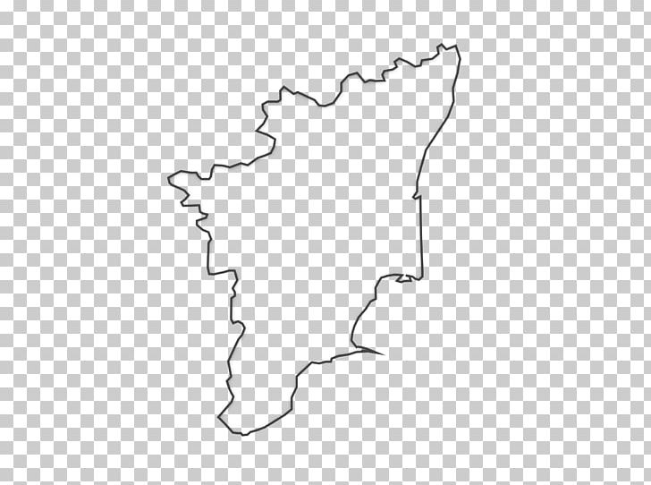 Tamil Nadu Map Taxi PNG, Clipart, Angle, Area, Black, Black And White, Diagram Free PNG Download
