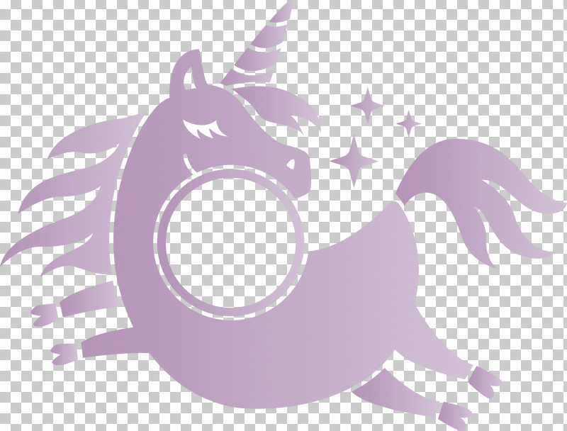 Unicorn Frame PNG, Clipart, Animation, Cartoon, Dragon, Logo, Purple Free PNG Download