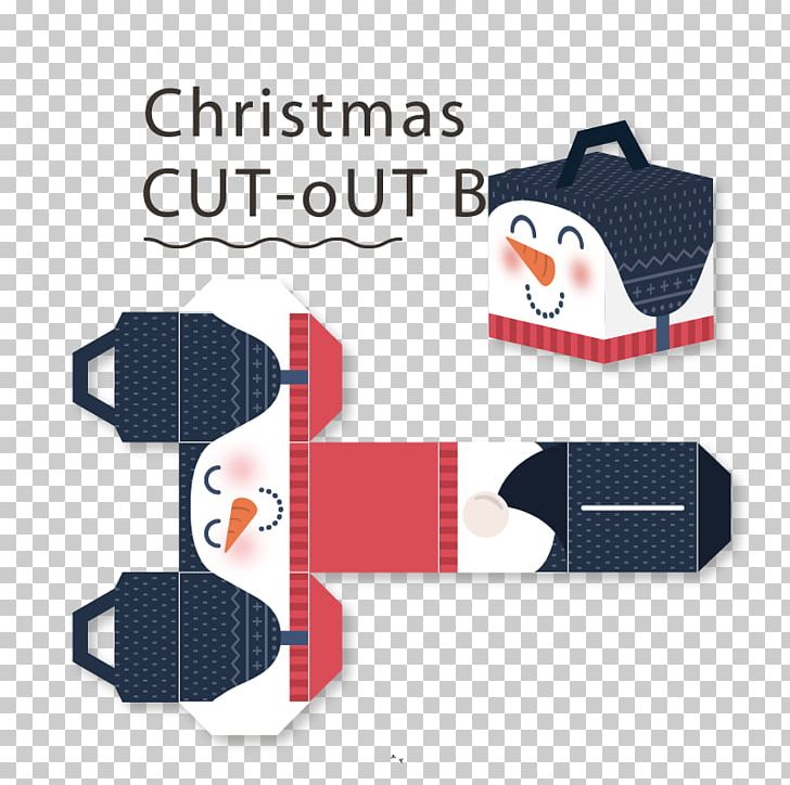 Paper Santa Claus Box Christmas Gift Wrapping PNG, Clipart, Brand, Cardboard Box, Christmas, Cutting, Decorative Box Free PNG Download
