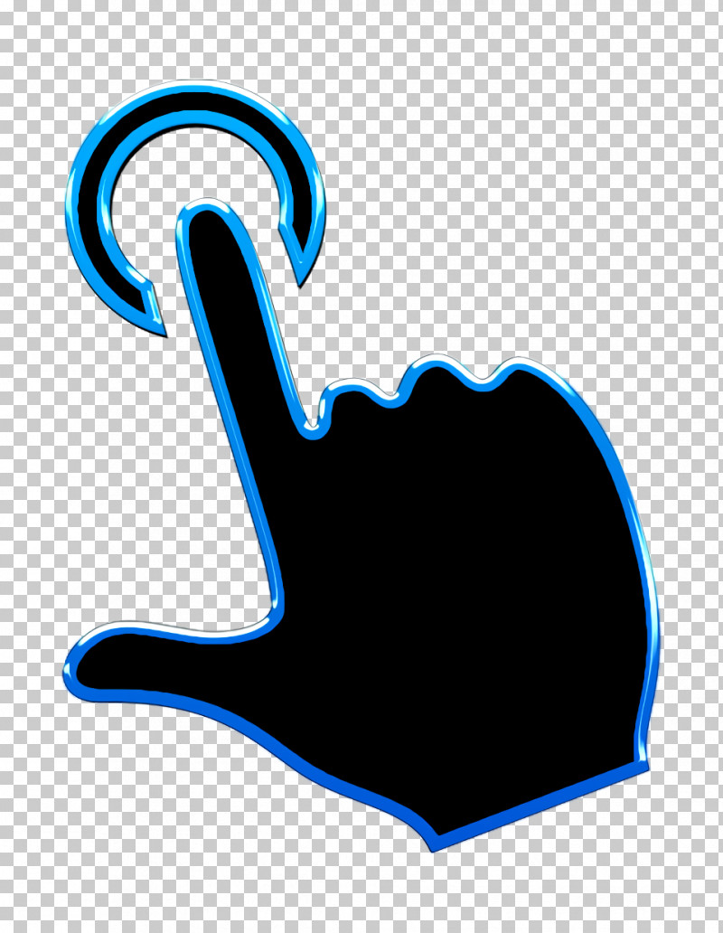 Press Button Icon Gestures Icon Click Icon PNG, Clipart, Click Icon, Electric Blue, Finger, Gesture, Gestures Icon Free PNG Download