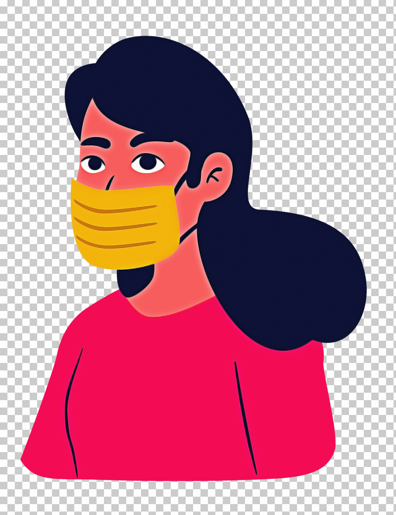 Girl With Mask Girl Mask PNG, Clipart, Cartoon, Character, Face, Facial Hair, Girl Free PNG Download