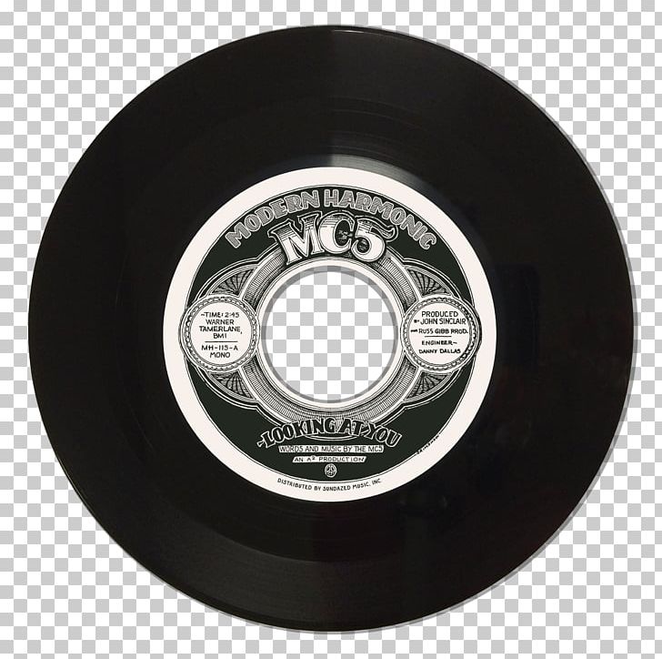 MC5 Phonograph Record Looking At You / Borderline Artist Single PNG, Clipart,  Free PNG Download