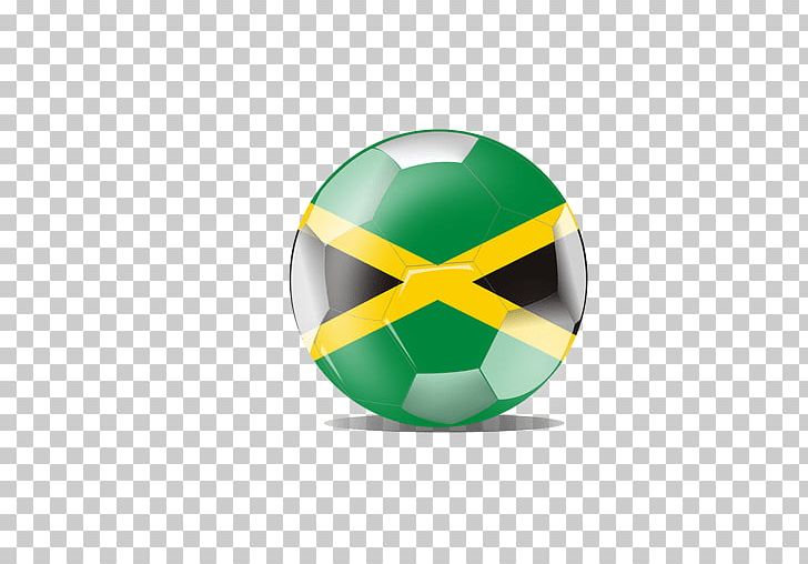 Flag Of Jamaica Ball PNG, Clipart, Ball, Encapsulated Postscript, Flag, Flag Of Jamaica, Football Free PNG Download