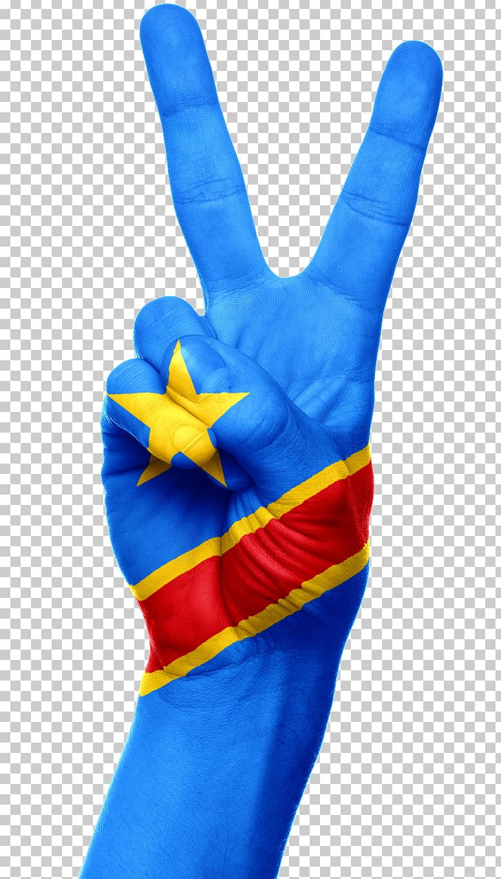 Flag Of The Democratic Republic Of The Congo Finger Thumb Organization PNG, Clipart, Africa, African Hand, Cobalt Blue, Democratic Republic Of The Congo, Electric Blue Free PNG Download