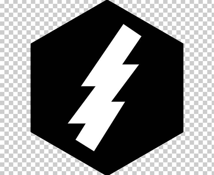Logo Computer Icons Brand Thumbnail PNG, Clipart, Angle, Area, Black, Black And White, Black Lightning Free PNG Download
