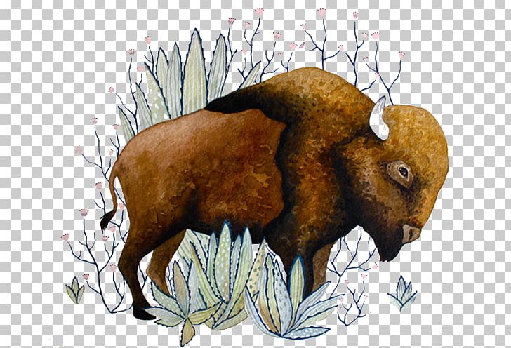 Watercolor Painting Visual Arts Drawing Illustration PNG, Clipart, Animal, Animals, Architecture, Art, Bison Free PNG Download