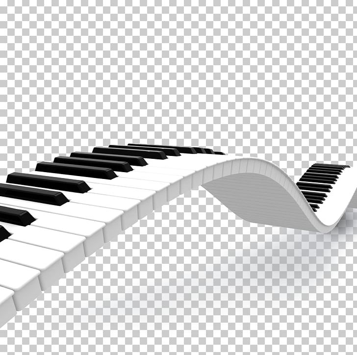 Piano Bend Extended Black And White PNG, Clipart, Angle, Atmosphere, Bend, Black, Digital Piano Free PNG Download