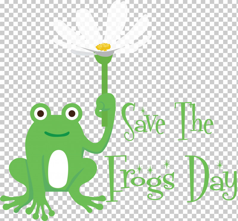 Save The Frogs Day World Frog Day PNG, Clipart, Cartoon, Frogs, Green, Logo, Text Free PNG Download